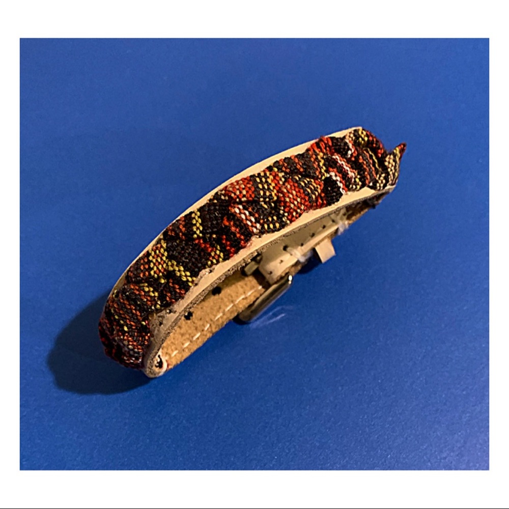 NEW Bracelet Boho Wrap BRACELET Handmade Leather & Cotton Wrap Bracelet